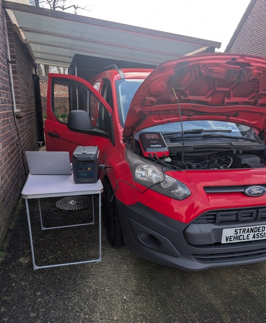 Dealership-level diagnostic scan engine management fault codes